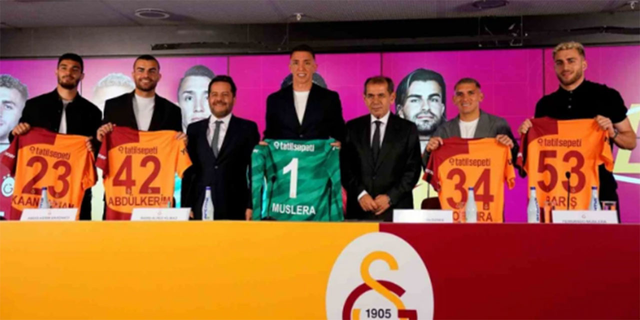 Galatasaray Kulübü, 5 futbolcu ile sözleşme uzattı