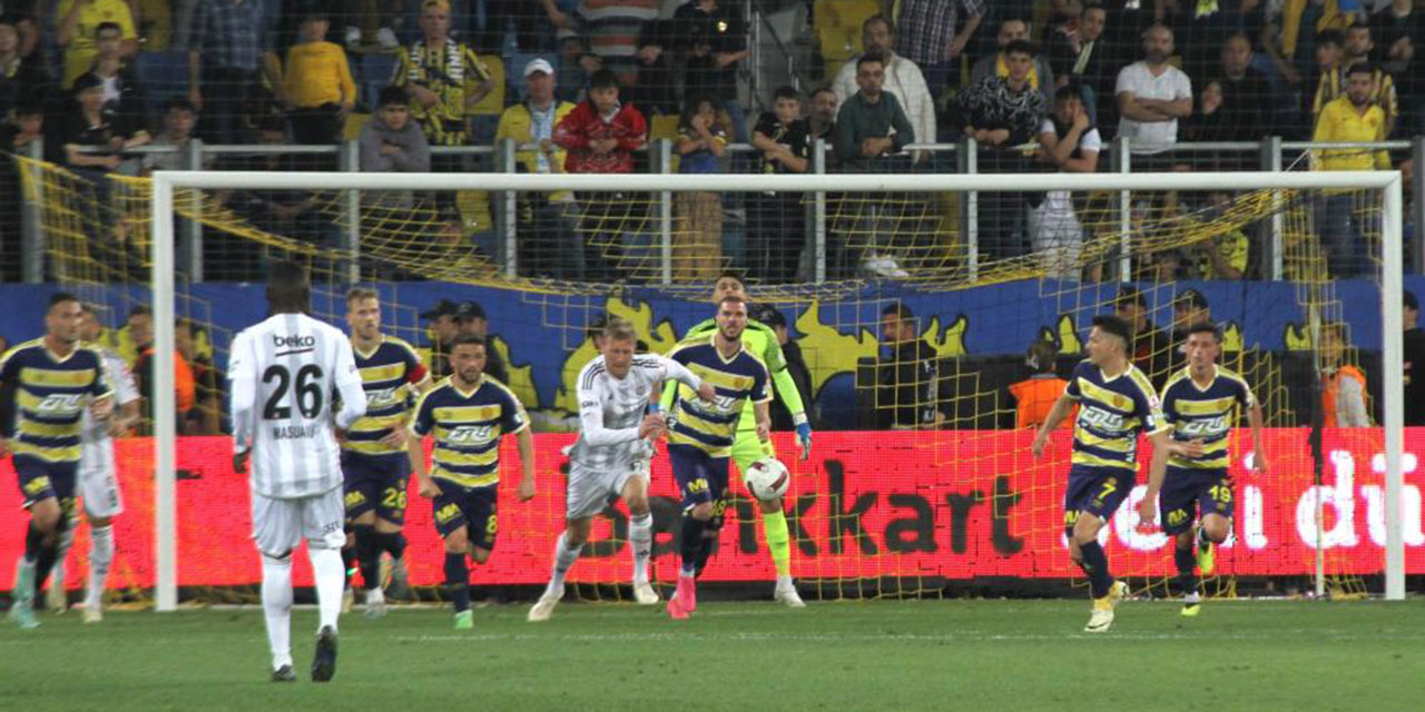 Ankaragücü-Beşiktaş maçı golsüz tamamlandı