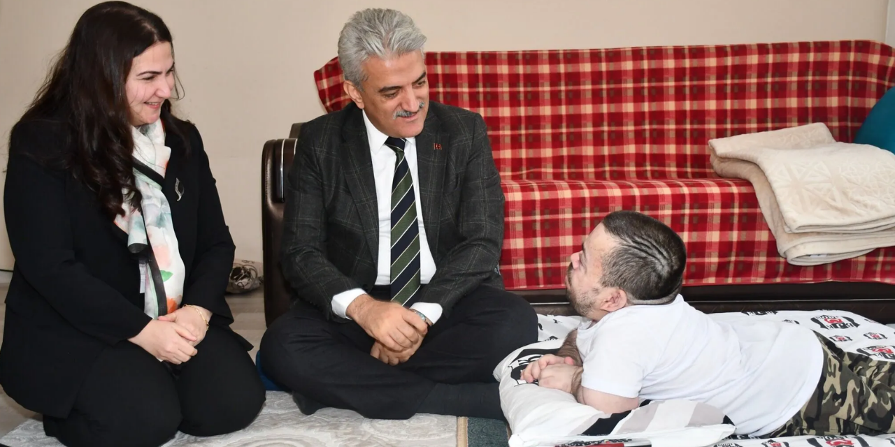 Kırıkkale Valisi, Engelliler Günü'nde Yusuf Miço'yu unutmadı