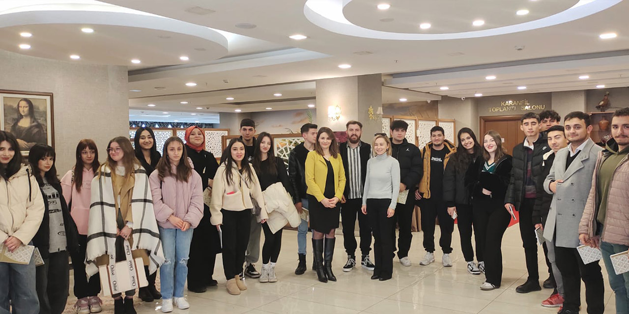 Carmine otel kapılarını MYO öğrencilerine açtı