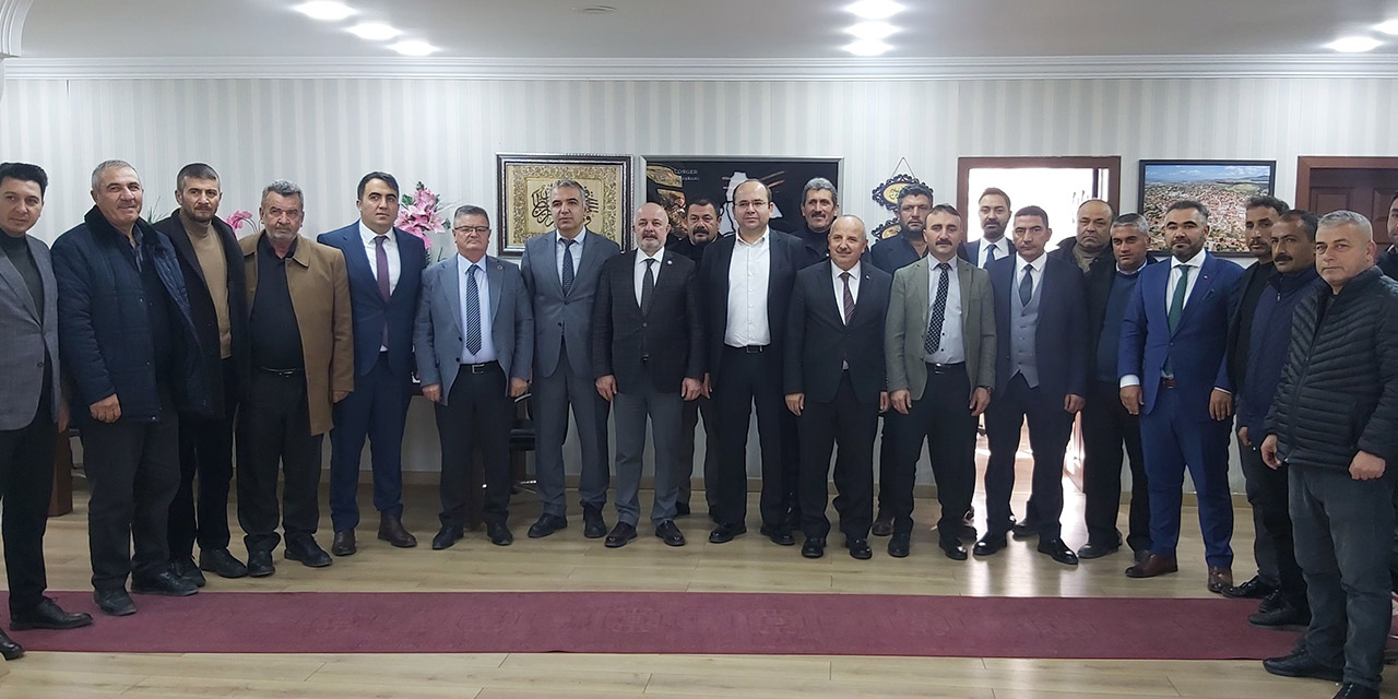 Kırıkkale'de İlçe müdürleri Keskin’i masaya yatırdı