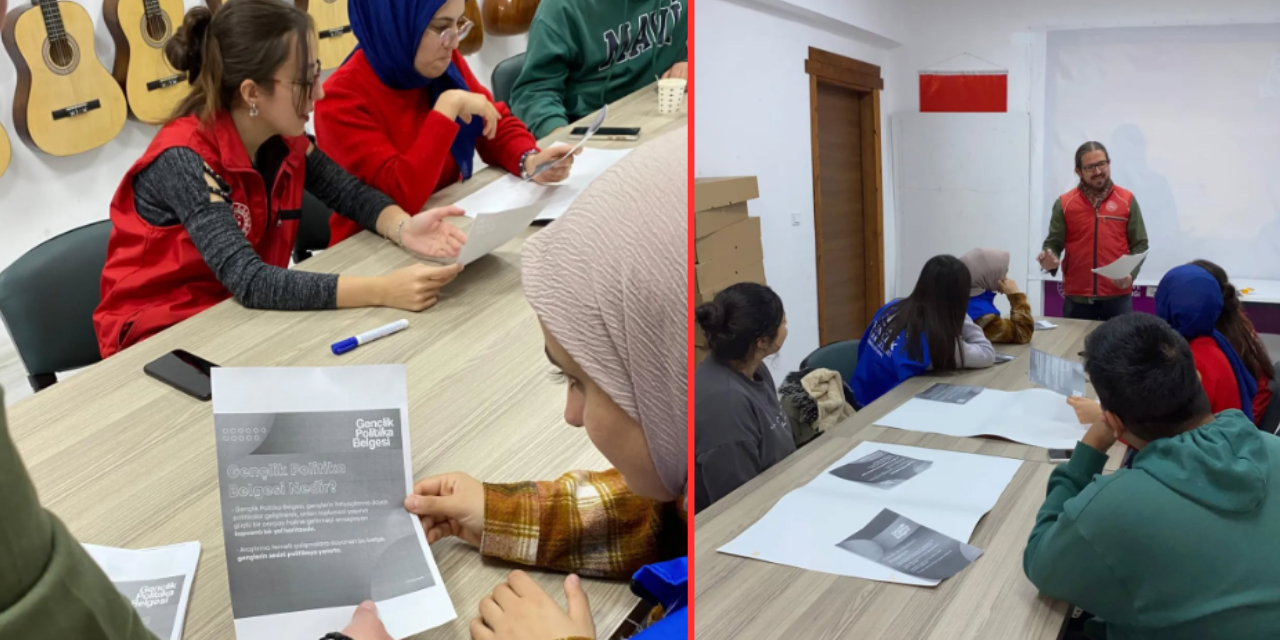Gençler, geleceğin politikasını şekillendirmek için Kırıkkale'de buluşuyor