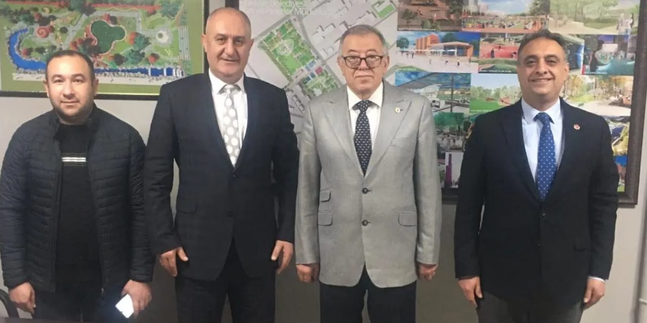 Sendika Başkanı Öztürk'ten Belediye Başkan Yardımcısı Sefer’e ziyaret