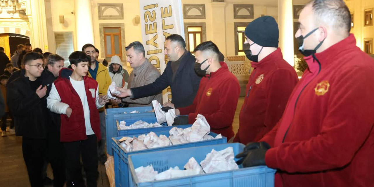 Kırıkkale’de kandil simitleri Belediyeden