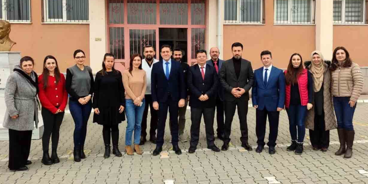 Aydın, Evliya Çelebi İlkokulu'nda eğitim değerlendirmesi yaptı