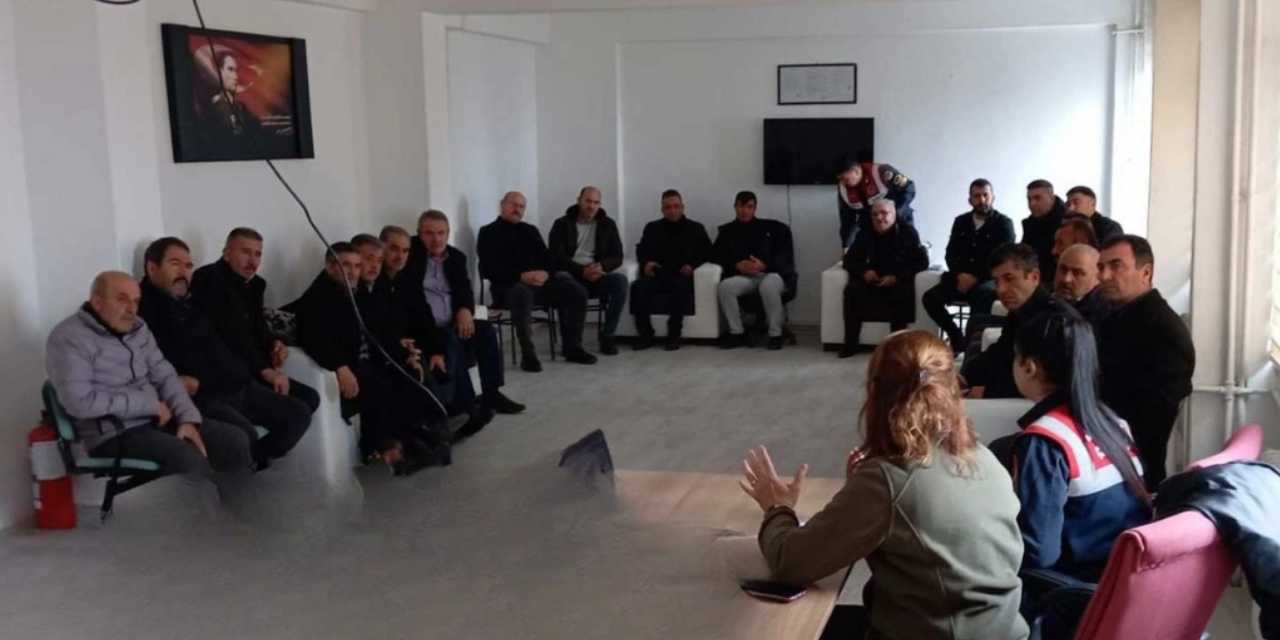 Kırıkkale'de doğal yaşam alanları için muhtarlar bilgilendirildi