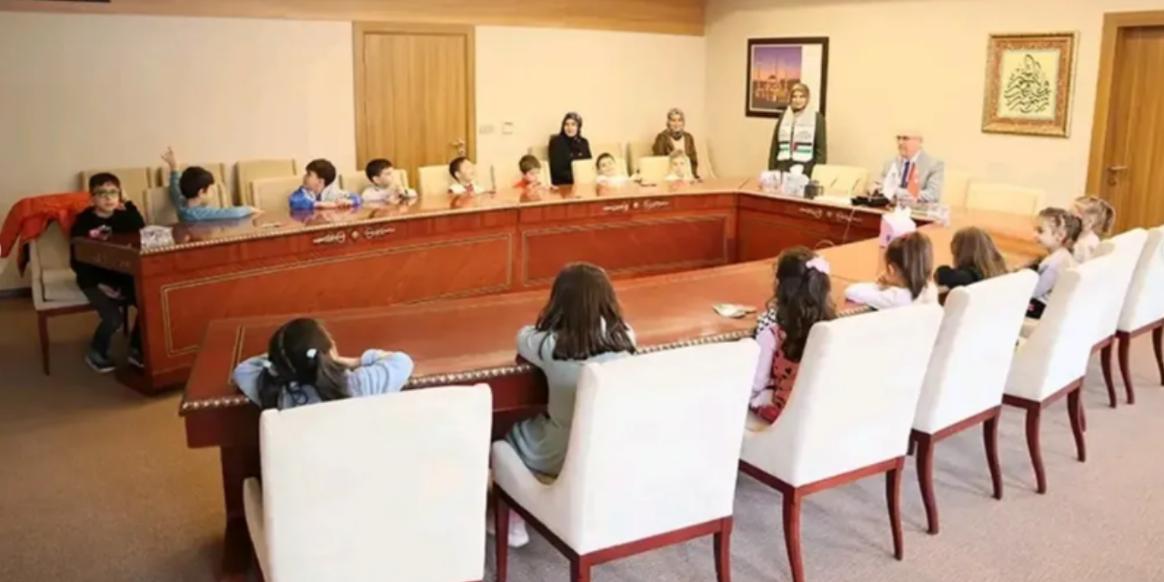 Kırıkkale'de miniklerden Filistin'e anlamlı yardım
