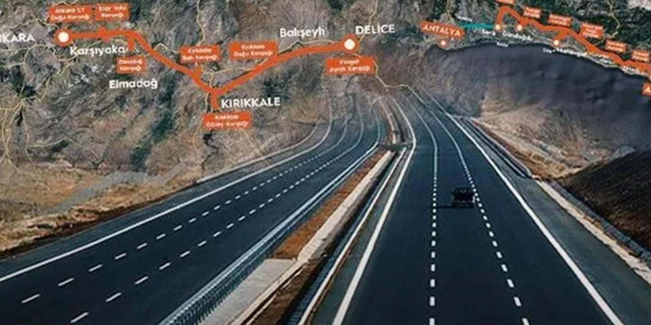 Ankara - Kırıkkale - Delice otoyolu ihaleye çıkıyor