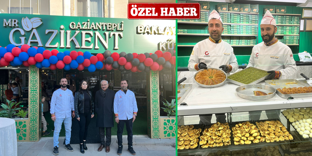 Gazikent Baklava ve Künefe, Kırıkkale’de görkemli açılış yaptı