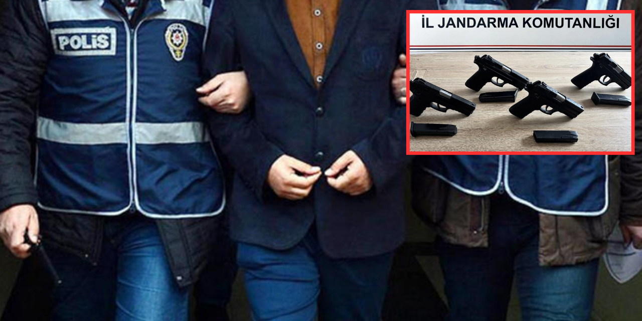 Delice'de ruhsatsız silah operasyonu: Şüpheliler adliyeye sevk edildi
