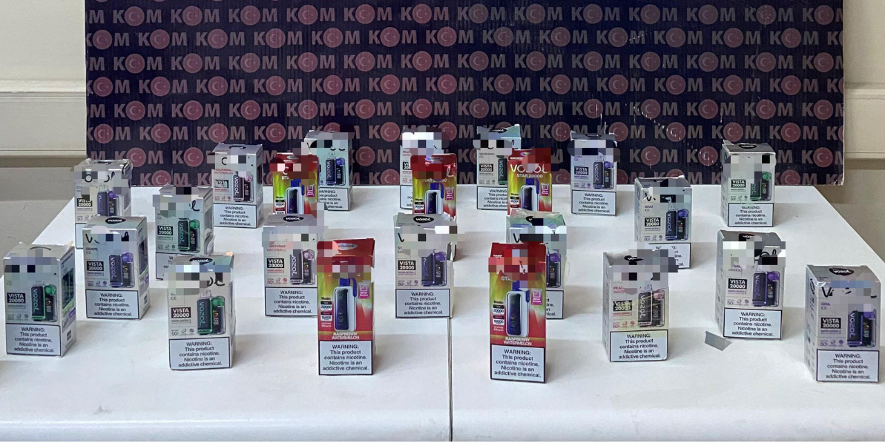 Kırıkkale emniyetinden kaçak elektronik sigara operasyonu
