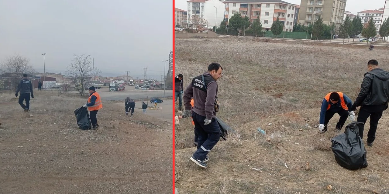 Yahşihan’da temizlik seferberliği devam ediyor
