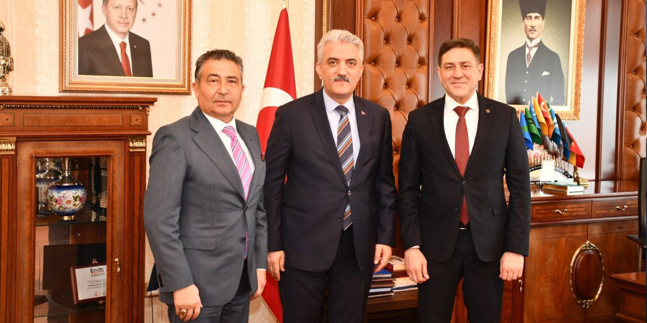 Kırıkkale Valisi Makas, yeni İl Milli Eğitim Müdürünü kabul etti