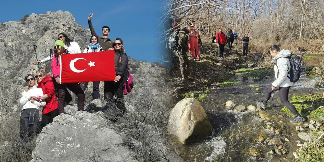 Kırıkkale’nin Dağcıları, Elmadağ’da doğayı keşfetti