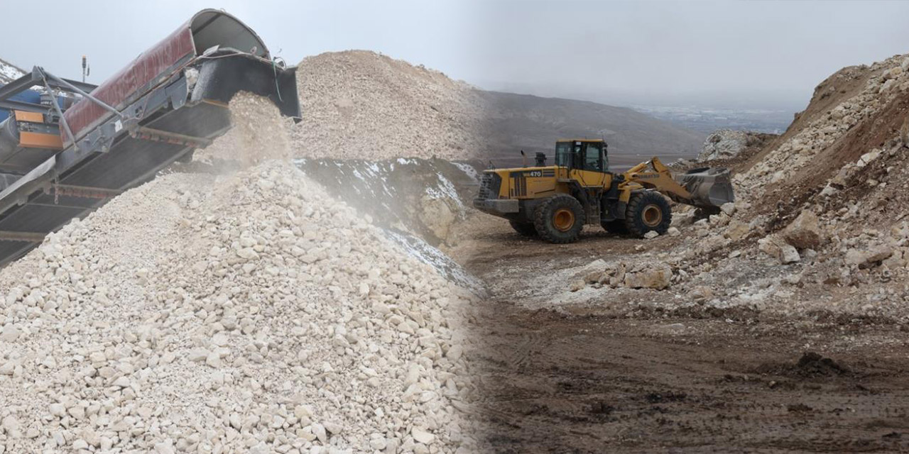 Belediye taş ocağı kurdu: 200 milyon lira belediyenin kasasında kalacak