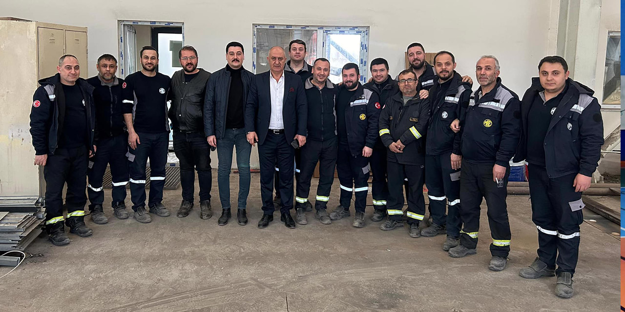 Emek ve dayanışmanın simgesi işçiler atölyede bir araya geldi