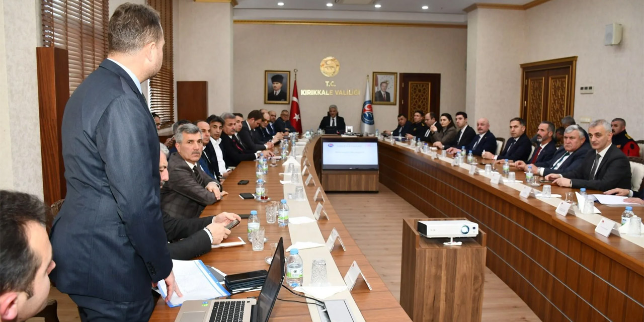 Kırıkkale’de güvenlik tedbirleri masaya yatırıldı