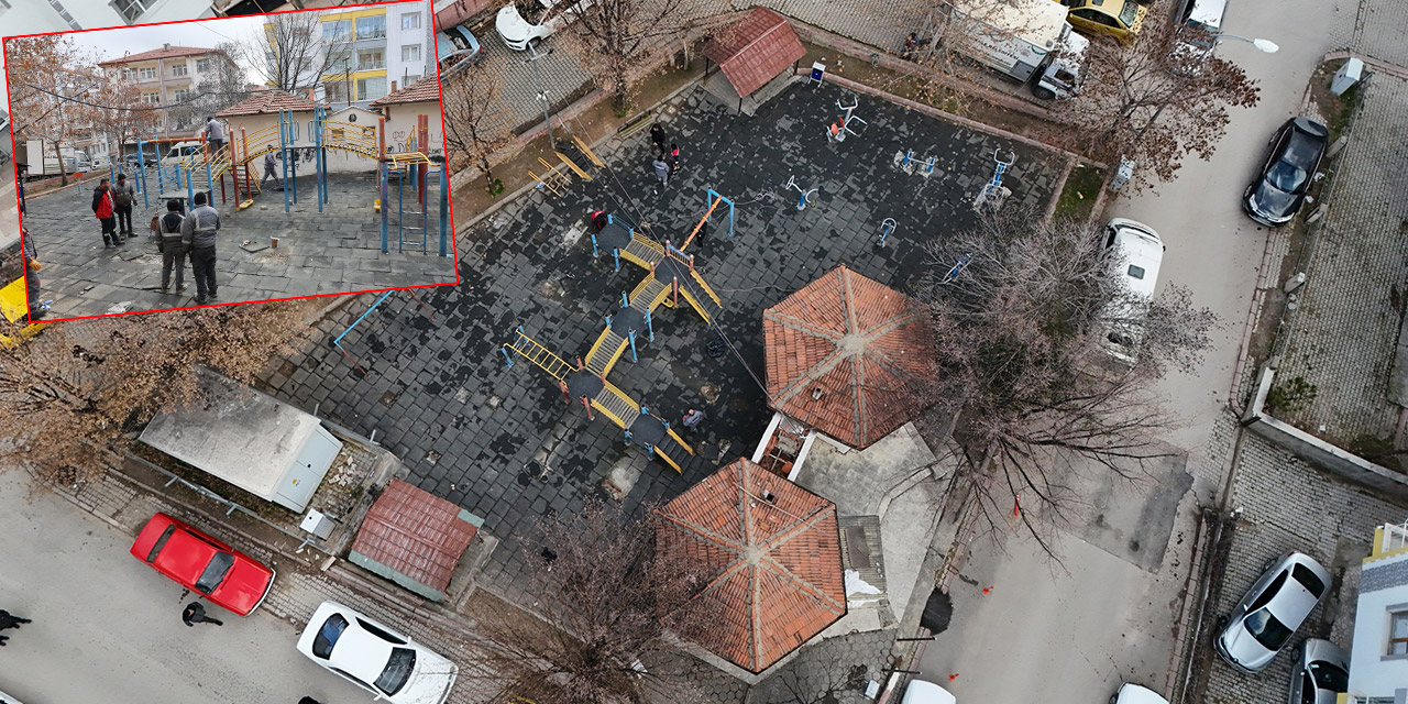 Kırıkkale’de Kurtuluş Parkı yenileniyor