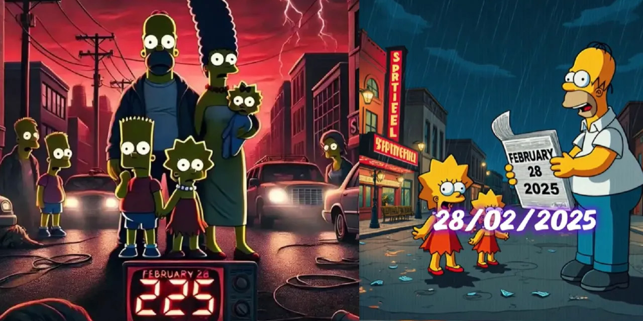 Simpsonlar'dan 28 Şubat kehaneti: Az bir zaman kaldı