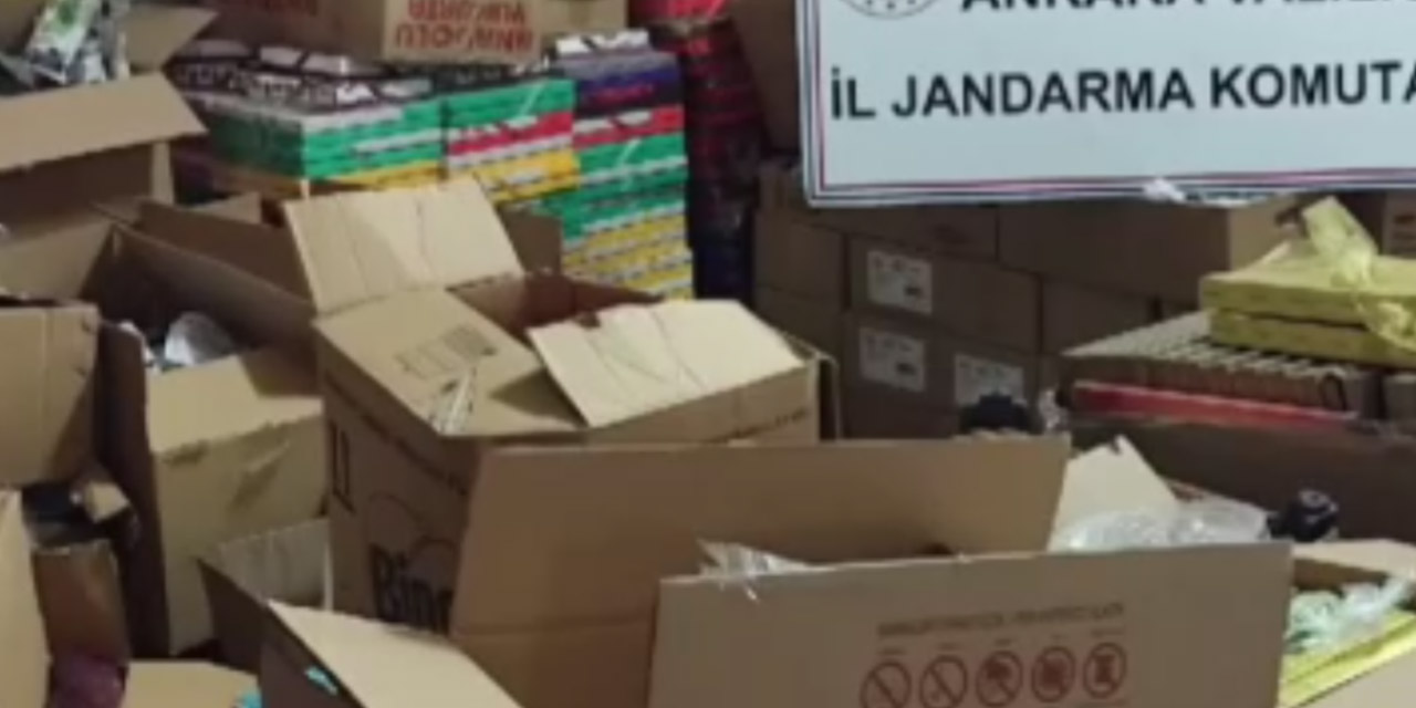 Ankara'da son tüketim tarihi geçmiş 17 ton çikolata ele geçirildi