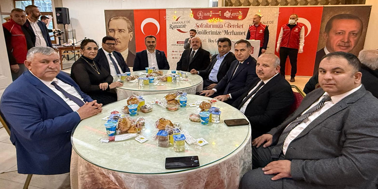 SED aileleri Kırıkkale'de iftar programında buluştu