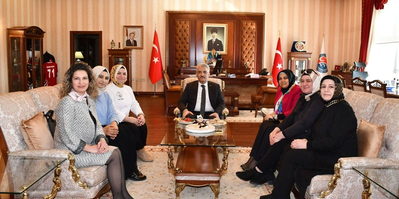Kırıkkale Valisi, Aşçılar Pastacılar Derneği'ni ağırladı