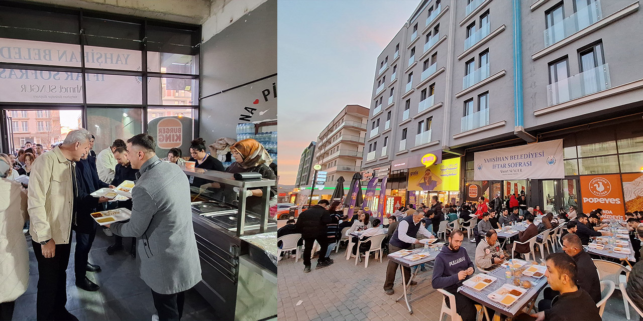 Başkan Sungur vatandaşlarla iftar yaptı