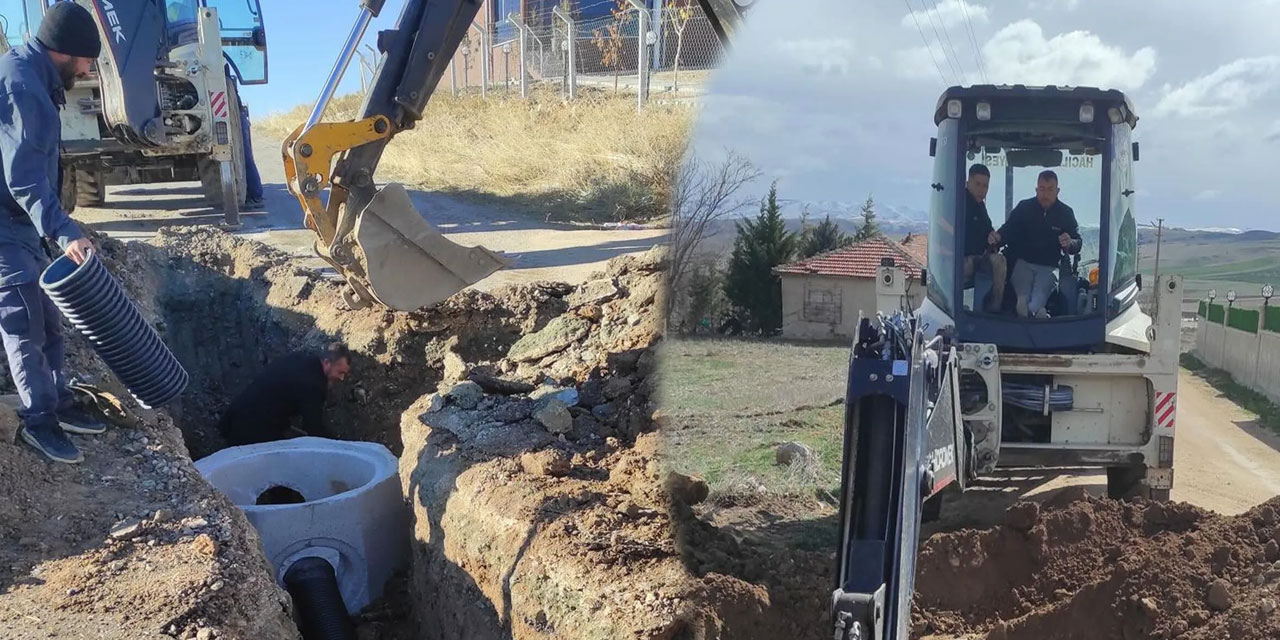 Hacılar’da 68 hane kanalizasyona bağlandı