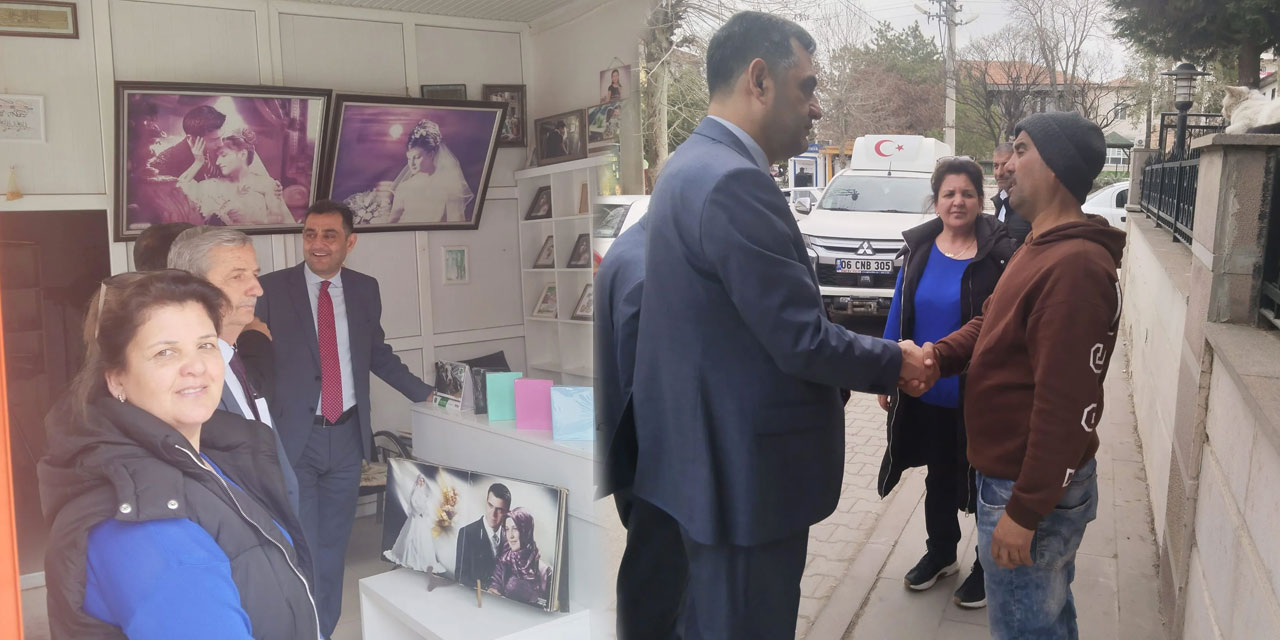 Pehlivanlı, Keskin esnafıyla buluştu: Vatandaşların taleplerini dinledi