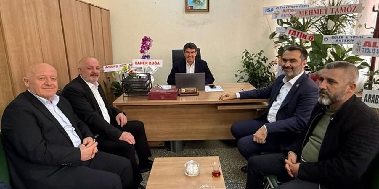 AK Parti Kırıkkale Milletvekili Kaplan, noter Aytekin’i ziyaret etti