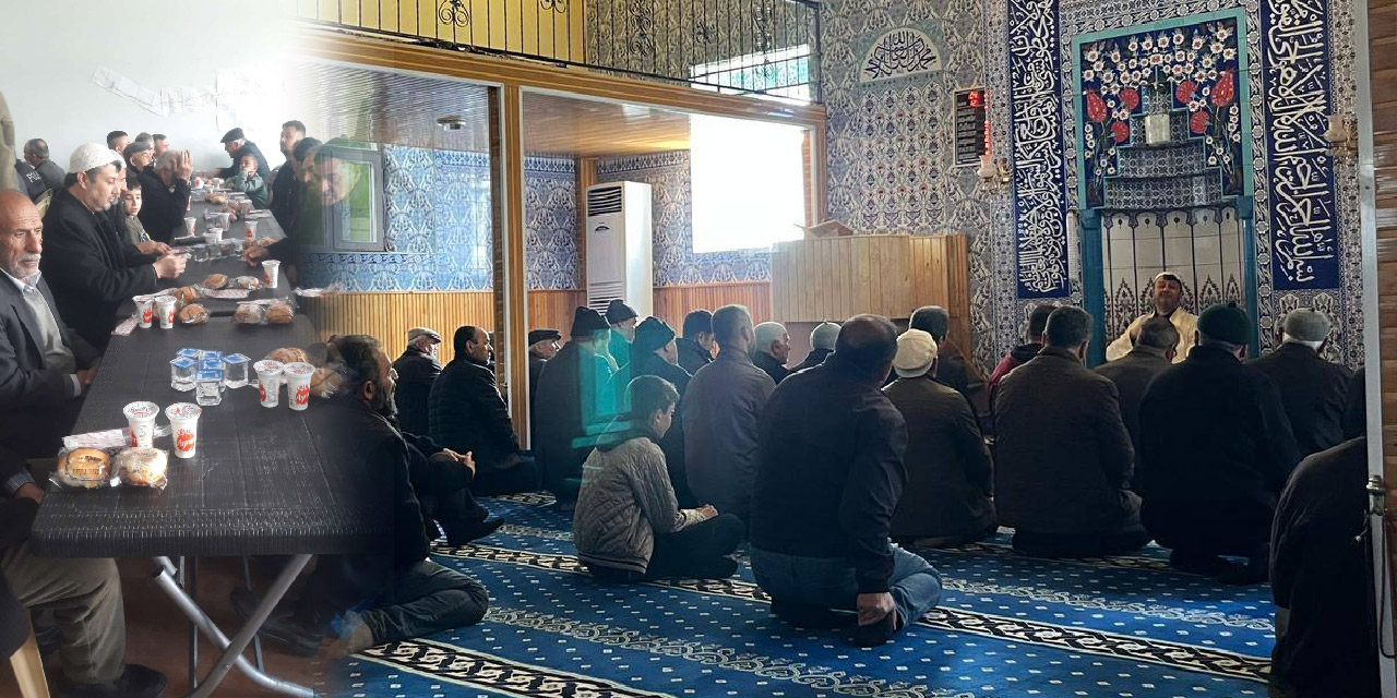 Kırıkkale Keskin'de yağmur duası edilip yemek yenildi
