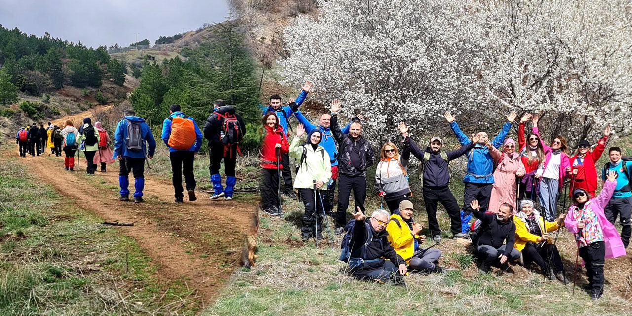 Kırıkkale'de doğa tutkunları yeni rotada buluştu