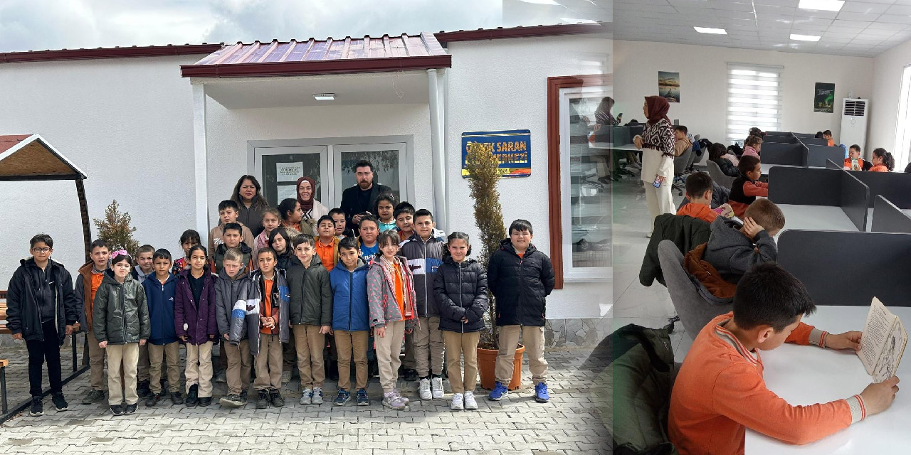 Kırıkkale Keskin Belediyesi Kütüphane haftası okuma etkinliğine katıldı