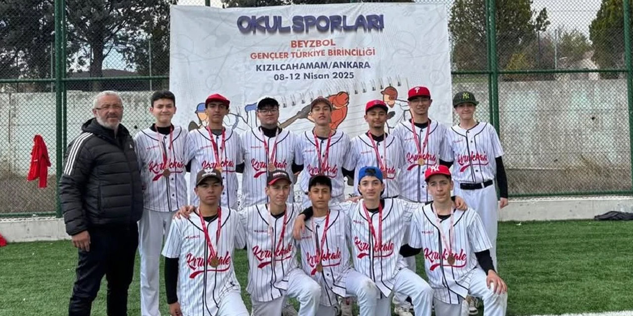 Kırıkkale'ye Türkiye üçüncülüğü başarısı