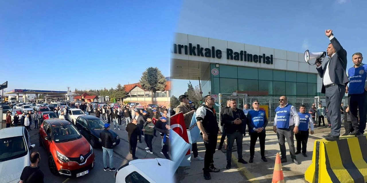 Tüpraş işçileri hakkını savunuyor: “Bu teklif kabul edilemez!”