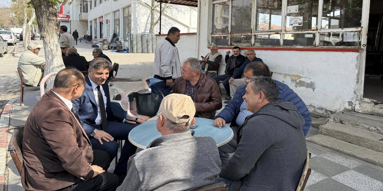 AK Parti Delice İlçe Başkanı Han’dan esnafa destek!
