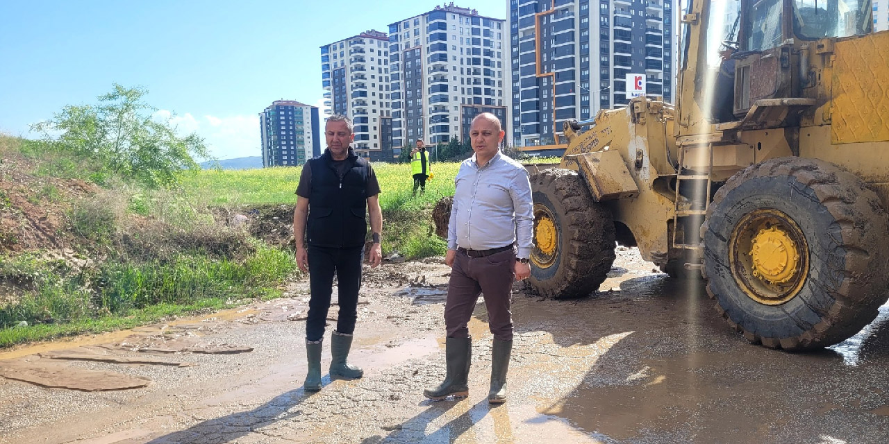 Başkan önal sağanak yağış sonrası Kırıkkale'de sahada