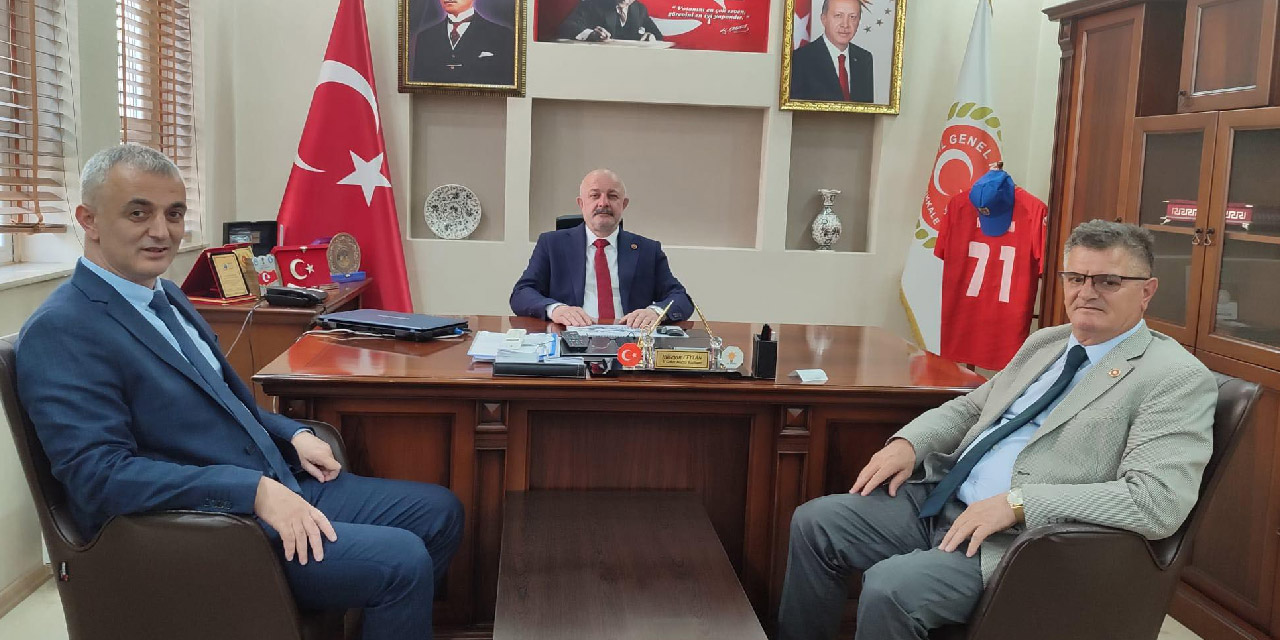 Kırıkkale Tarım Müdürü Ateş’ten İl Genel Meclisi’ne ziyaret