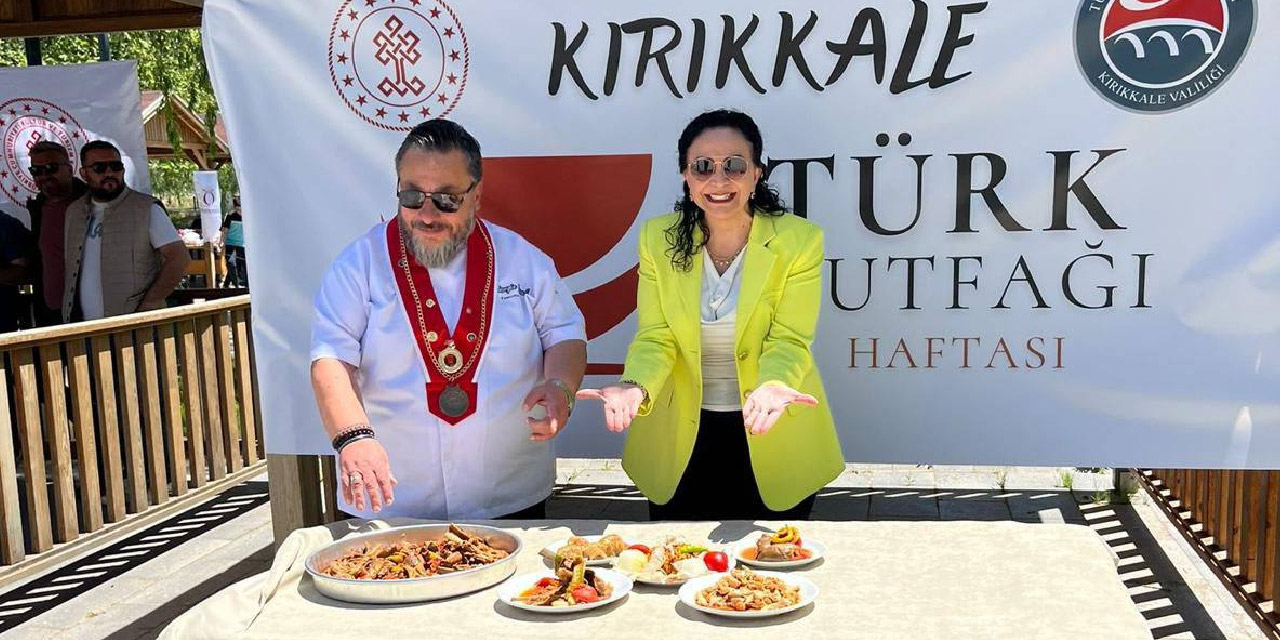 Kırıkkale'de Türk Mutfağı Haftası kutlamaları için Neslihan Aktaş'tan teşekkür mesajı