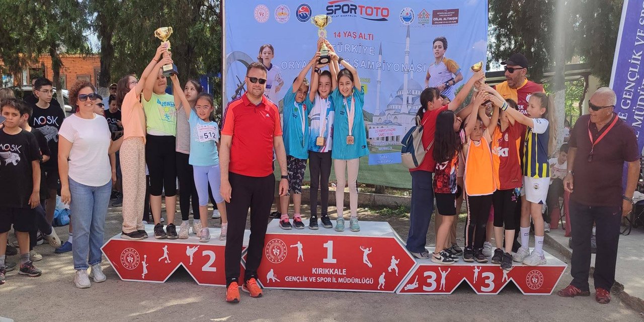 Oryantiringin geleceği Kırıkkale’de parladı: 650 sporcu yarıştı