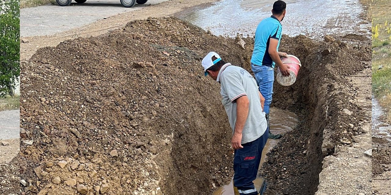 O ilçede su krizi! Hattaki arıza ilçeyi etkiledi, Çalışmalar sürüyor