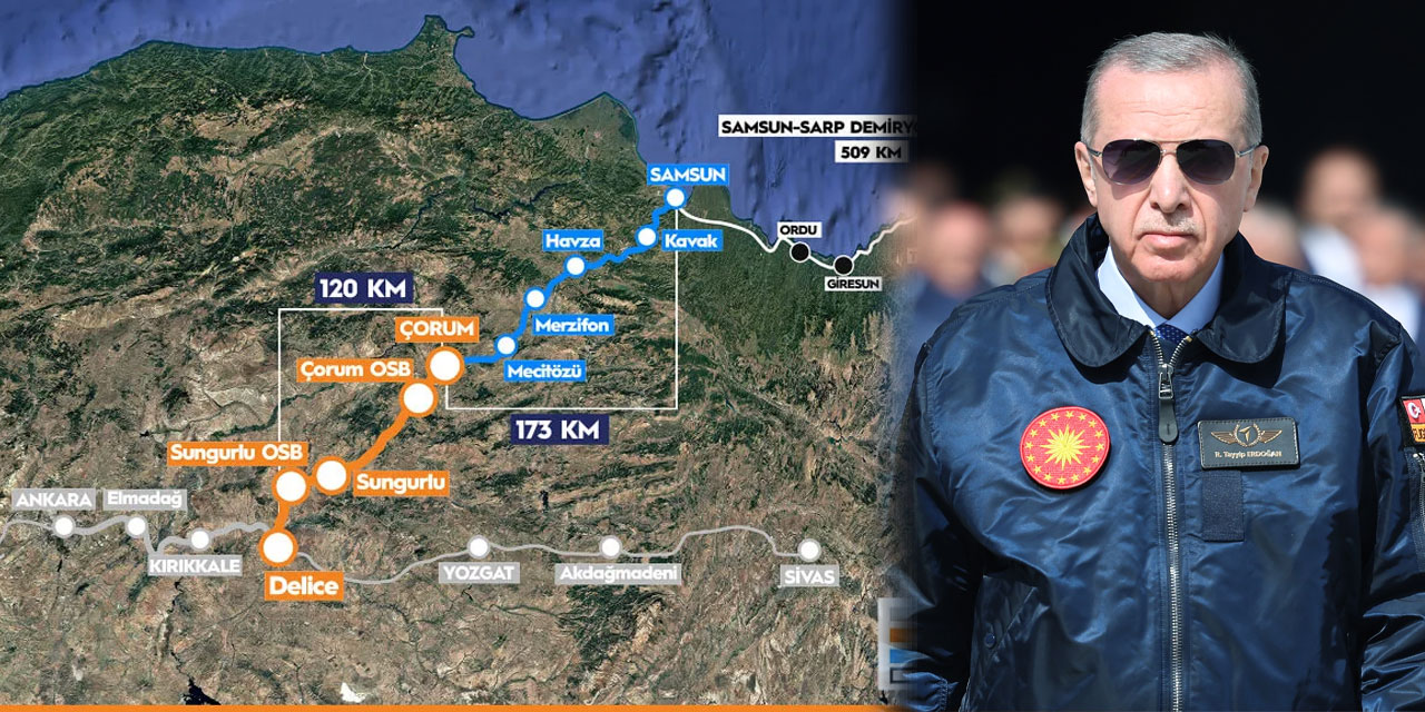 Hızlı trenle yeni dönem: Ankara-Kırıkkale-Çorum-Samsun hattı 2029’da hazır