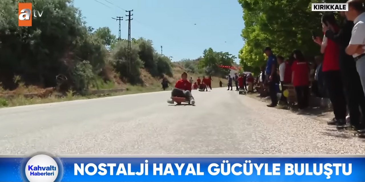 Kırıkkale'de minik eller geri dönüşümle yarıştı