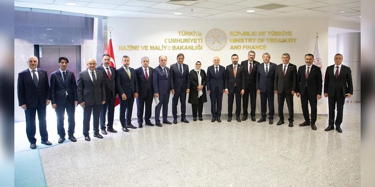 AK Parti Kırıkkale Milletvekili Milletvekili Kaplan’dan Bakan Şimşek’e ziyaret