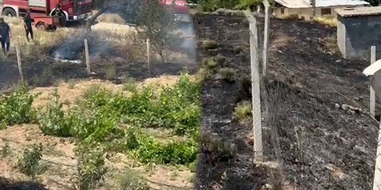 Kırıkkale'nin o köyünde yangın korkuttu! Yetkililer uyardı