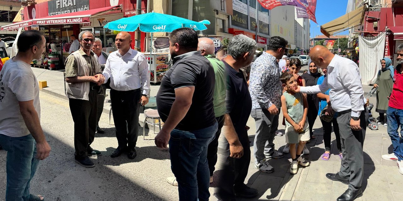 Kırıkkale Belediye Başkanı Önal, esnafı dinledi Talepleri not aldı