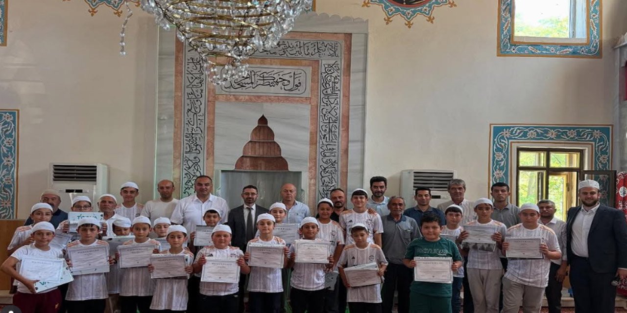 Sulakyurt'ta Kur'an Kursu öğrencileri mezun oldu