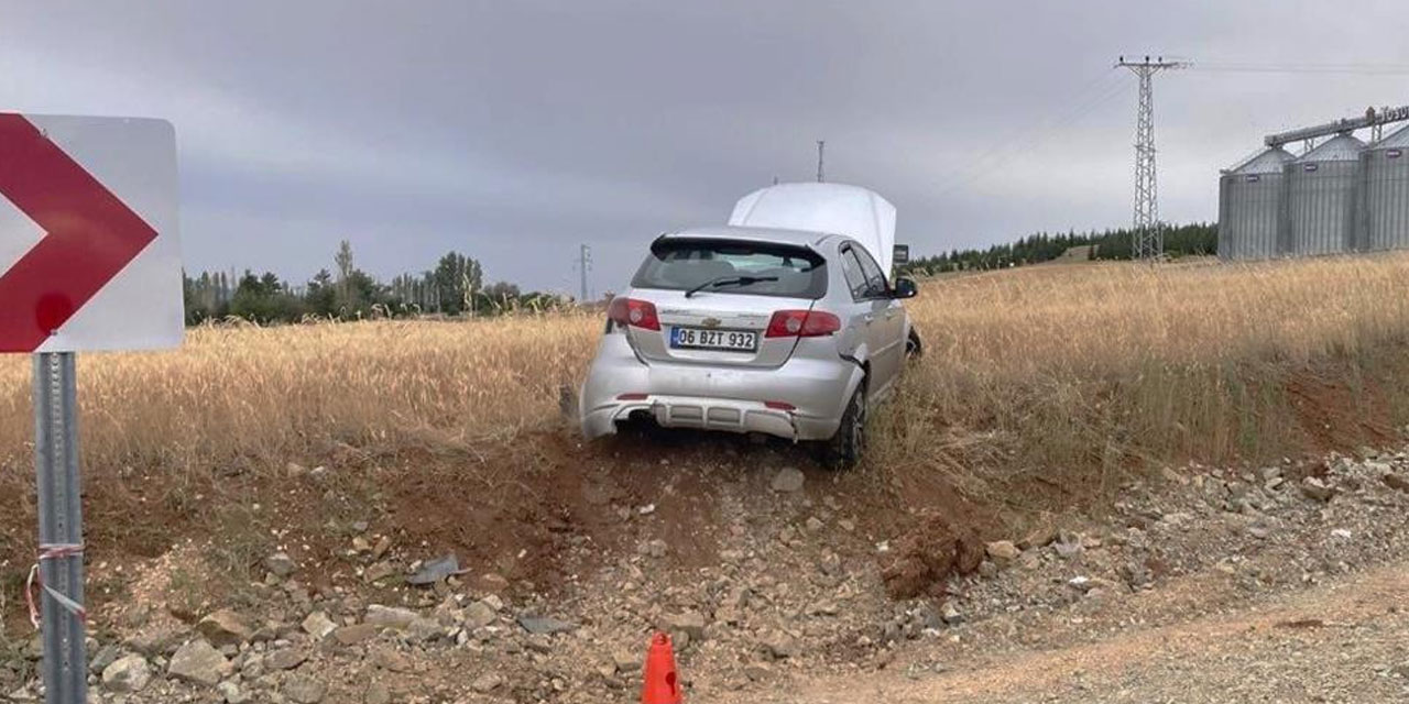 Kırıkkale'de trafik kazası: 4 yaralı