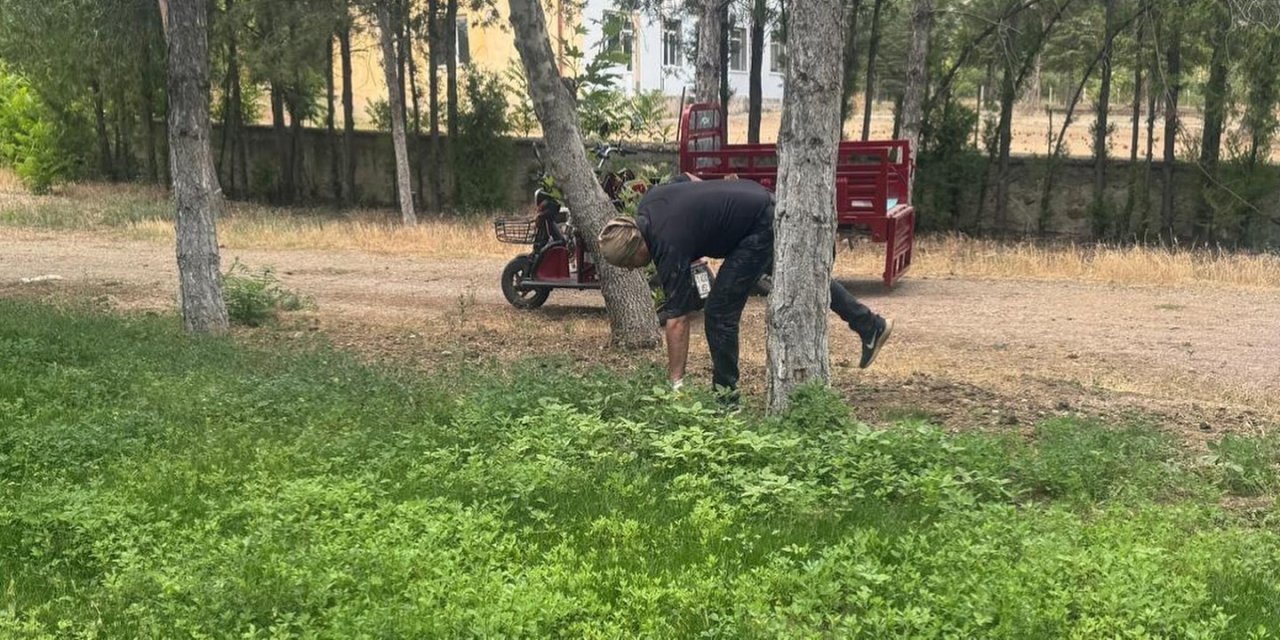 Hacılar sağlık ocağı çevresi yenileniyor