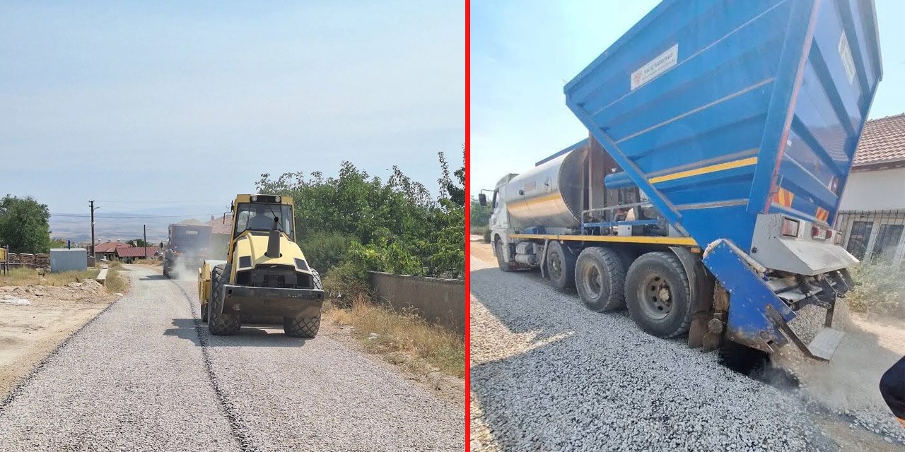 Çelebi sokakları modern asfalta kavuşuyor!